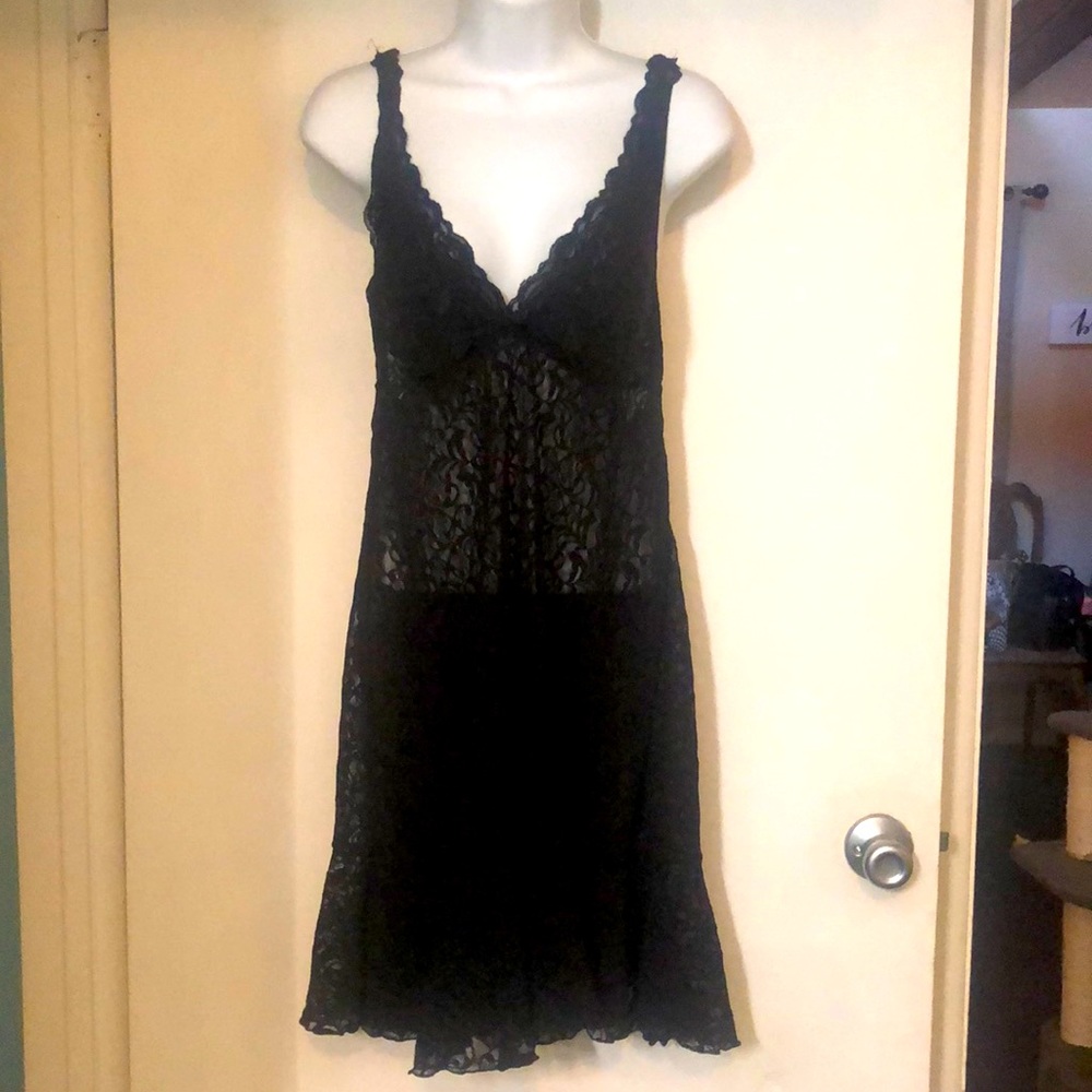 Women’s black lingerie